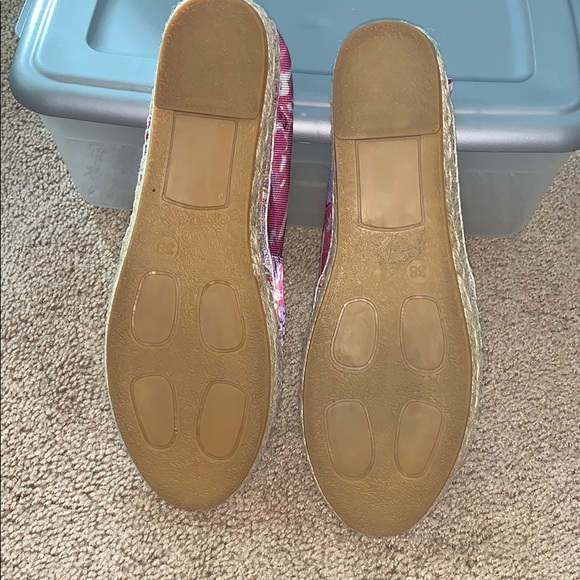 kenzo leather espadrilles